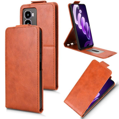 Magnetic Vertical Flip Leather Phone Case with Buckle, For itel A200 4G / A200+ 4G, For itel City 200 4G, For itel A100 4G, For itel Zeno 10, For itel A95 5G, For itel A90, For itel City 100, For itel Power 70