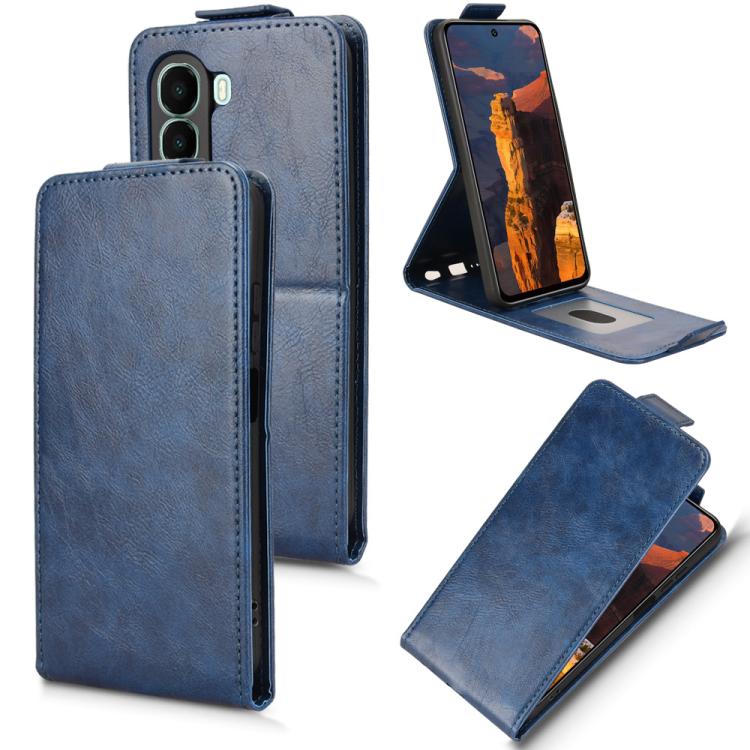 Magnetic Vertical Flip Leather Phone Case with Buckle, For itel A200 4G / A200+ 4G, For itel City 200 4G, For itel A100 4G, For itel Zeno 10, For itel A95 5G, For itel A90, For itel City 100, For itel Power 70
