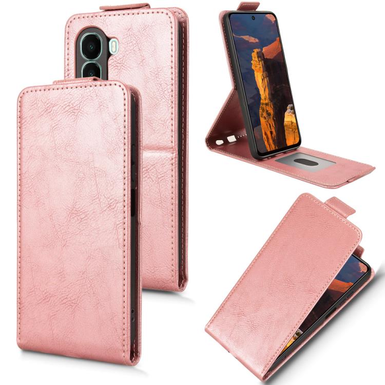 Magnetic Vertical Flip Leather Phone Case with Buckle, For itel A200 4G / A200+ 4G, For itel City 200 4G, For itel A100 4G, For itel Zeno 10, For itel A95 5G, For itel A90, For itel City 100, For itel Power 70