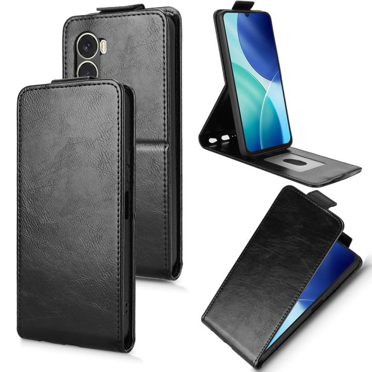 Magnetic Vertical Flip Leather Phone Case with Buckle, For itel A200 4G / A200+ 4G, For itel City 200 4G, For itel A100 4G, For itel Zeno 10, For itel A95 5G, For itel A90, For itel City 100, For itel Power 70