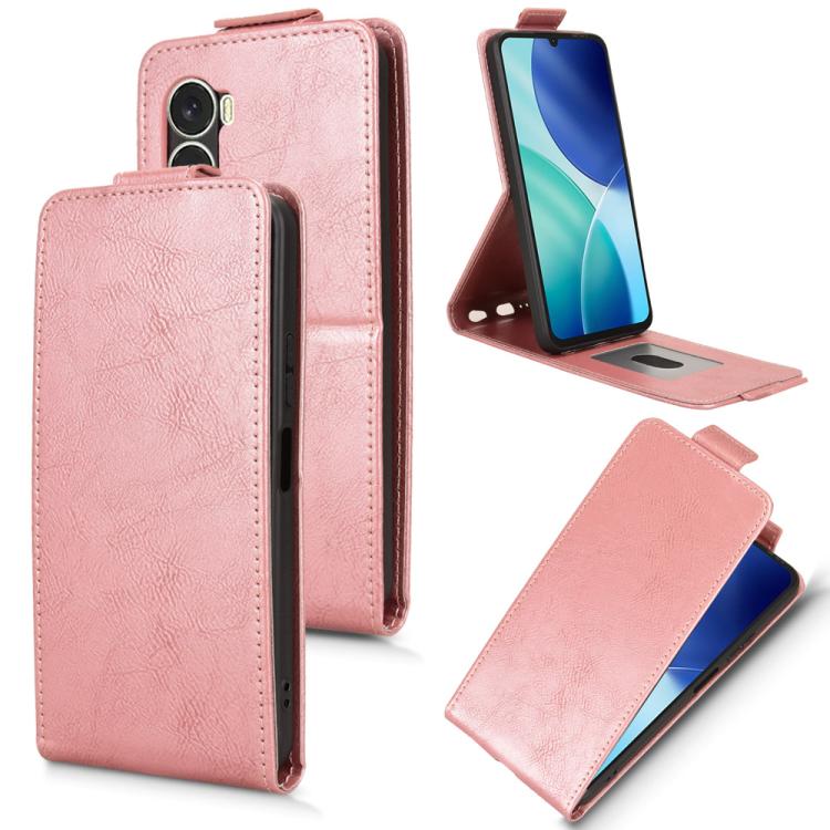 Magnetic Vertical Flip Leather Phone Case with Buckle, For itel A200 4G / A200+ 4G, For itel City 200 4G, For itel A100 4G, For itel Zeno 10, For itel A95 5G, For itel A90, For itel City 100, For itel Power 70
