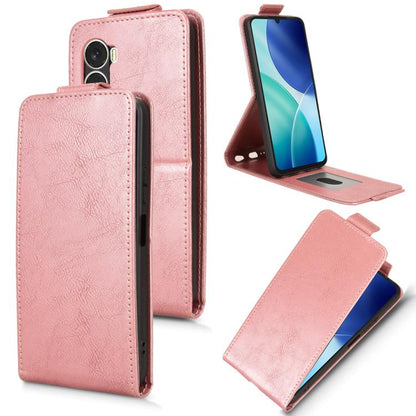 Magnetic Vertical Flip Leather Phone Case with Buckle, For itel A200 4G / A200+ 4G, For itel City 200 4G, For itel A100 4G, For itel Zeno 10, For itel A95 5G, For itel A90, For itel City 100, For itel Power 70