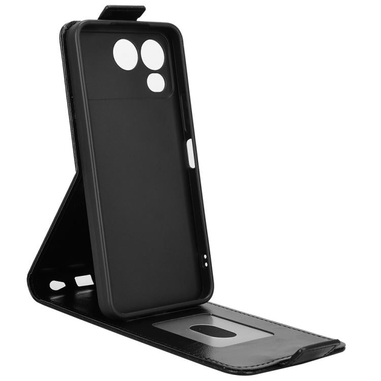 Magnetic Vertical Flip Leather Phone Case with Buckle, For itel A200 4G / A200+ 4G, For itel City 200 4G, For itel A100 4G, For itel Zeno 10, For itel A95 5G, For itel A90, For itel City 100, For itel Power 70
