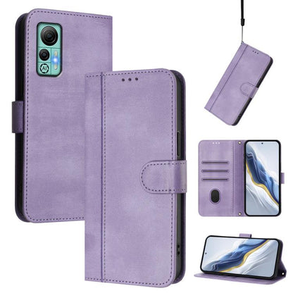 Line Splicing Buckle Retro Leather Phone Case, For Ulefone Note 21, For Ulefone Note 17 Pro, For Ulefone Note 18 Ultra / 18 Pro, For Ulefone Note 20 Pro, For Ulefone Note 19, For Ulefone Note 16 Pro, For Ulefone Note 14