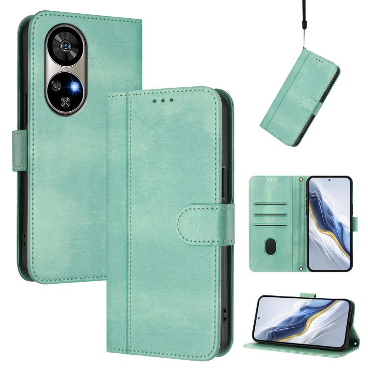 Line Splicing Buckle Retro Leather Phone Case, For Ulefone Note 21, For Ulefone Note 17 Pro, For Ulefone Note 18 Ultra / 18 Pro, For Ulefone Note 20 Pro, For Ulefone Note 19, For Ulefone Note 16 Pro, For Ulefone Note 14