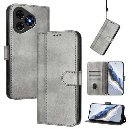 Line Splicing Buckle Retro Leather Phone Case, For Ulefone Note 21, For Ulefone Note 17 Pro, For Ulefone Note 18 Ultra / 18 Pro, For Ulefone Note 20 Pro, For Ulefone Note 19, For Ulefone Note 16 Pro, For Ulefone Note 14