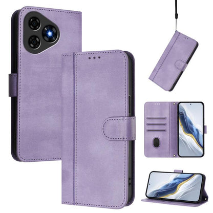 Line Splicing Buckle Retro Leather Phone Case, For Ulefone Note 21, For Ulefone Note 17 Pro, For Ulefone Note 18 Ultra / 18 Pro, For Ulefone Note 20 Pro, For Ulefone Note 19, For Ulefone Note 16 Pro, For Ulefone Note 14