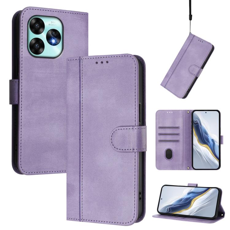 Line Splicing Buckle Retro Leather Phone Case, For UMIDIGI G100X, For UMIDIGI G100 Pro, For UMIDIGI G100, For UMIDIGI Note 100, For UMIDIGI G9 5G / Note 9 5G, For UMIDIGI Note 90, For UMIDIGI A15 / A15C / A15T, For UMIDIGI Bison X20                    ...