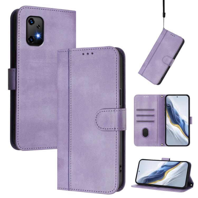 Line Splicing Buckle Retro Leather Phone Case, For UMIDIGI G100X, For UMIDIGI G100 Pro, For UMIDIGI G100, For UMIDIGI Note 100, For UMIDIGI G9 5G / Note 9 5G, For UMIDIGI Note 90, For UMIDIGI A15 / A15C / A15T, For UMIDIGI Bison X20                    ...