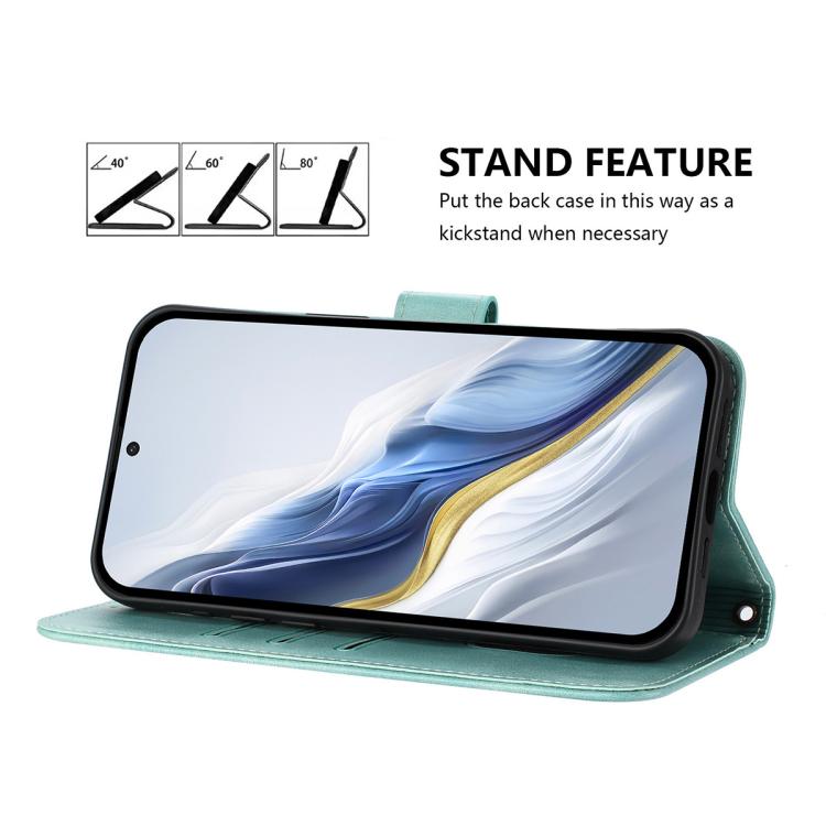 Line Splicing Buckle Retro Leather Phone Case, For Google Pixel 6a, For Google Pixel 6 Pro, For Google Pixel 6, For Google Pixel 5a 5G
