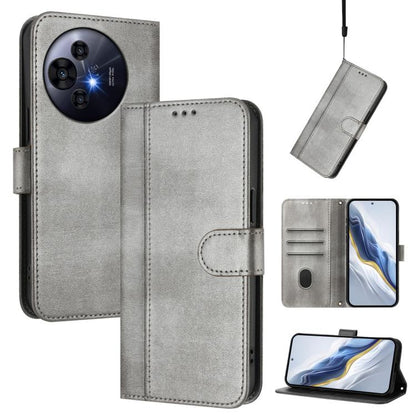 Line Splicing Buckle Retro Leather Phone Case, For TCL K70 Power 4G / K70 4G, For TCL Nxtpaper 70 Pro 5G, For TCL K32 5G / K33 5G, For TCL 60 NxtPaper, For TCL 605 / 60 SE, For TCL 60R 5G, For TCL 503, For TCL 50 5G / 50 XE / 50 XE NxtPaper            ...