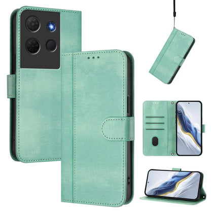 Line Splicing Buckle Retro Leather Phone Case, For TCL K70 Power 4G / K70 4G, For TCL Nxtpaper 70 Pro 5G, For TCL K32 5G / K33 5G, For TCL 60 NxtPaper, For TCL 605 / 60 SE, For TCL 60R 5G, For TCL 503, For TCL 50 5G / 50 XE / 50 XE NxtPaper            ...