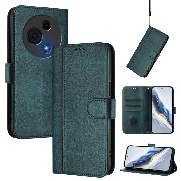 Line Splicing Buckle Retro Leather Phone Case, For TCL K70 Power 4G / K70 4G, For TCL Nxtpaper 70 Pro 5G, For TCL K32 5G / K33 5G, For TCL 60 NxtPaper, For TCL 605 / 60 SE, For TCL 60R 5G, For TCL 503, For TCL 50 5G / 50 XE / 50 XE NxtPaper            ...