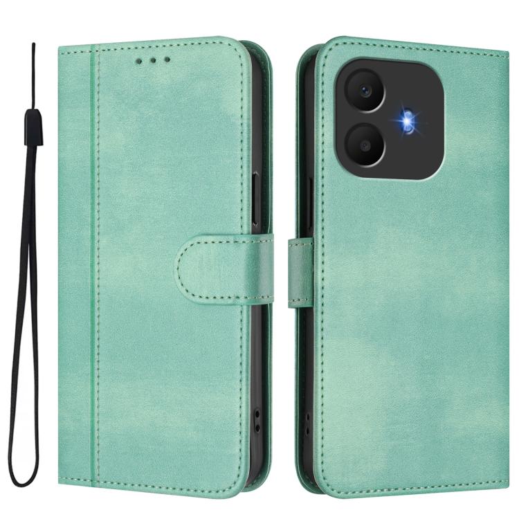 Line Splicing Buckle Retro Leather Phone Case, For TCL K70 Power 4G / K70 4G, For TCL Nxtpaper 70 Pro 5G, For TCL K32 5G / K33 5G, For TCL 60 NxtPaper, For TCL 605 / 60 SE, For TCL 60R 5G, For TCL 503, For TCL 50 5G / 50 XE / 50 XE NxtPaper            ...