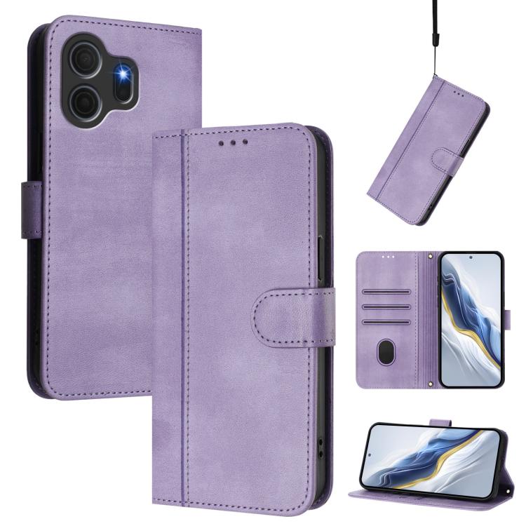 Line Splicing Buckle Retro Leather Phone Case, For TCL K70 Power 4G / K70 4G, For TCL Nxtpaper 70 Pro 5G, For TCL K32 5G / K33 5G, For TCL 60 NxtPaper, For TCL 605 / 60 SE, For TCL 60R 5G, For TCL 503, For TCL 50 5G / 50 XE / 50 XE NxtPaper            ...