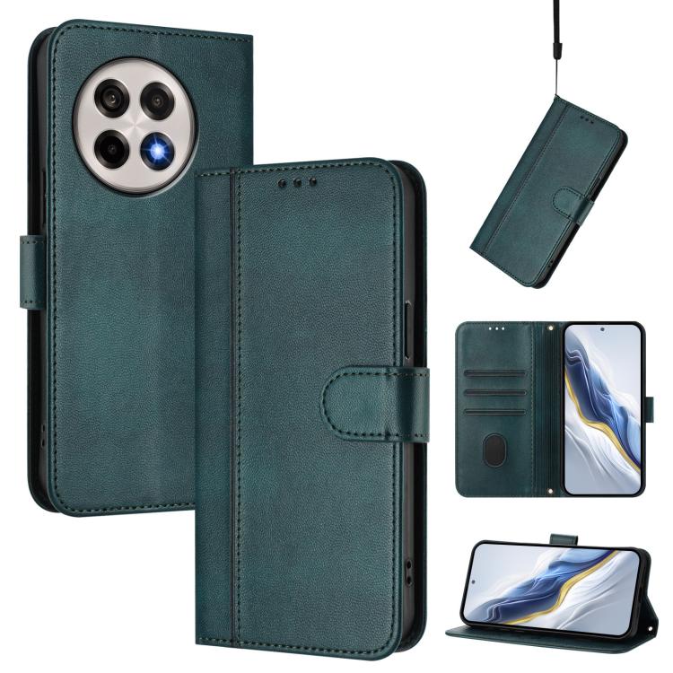 Line Splicing Buckle Retro Leather Phone Case, For OnePlus Turbo 6X Pro 5G, For OnePlus Turbo 6 / Turbo 6V, For OnePlus Ace 5 Ultra, For OnePlus Ace 5 Racing, For OnePlus 13R / OnePlus Ace 5 Pro, For OnePlus 13, For OnePlus Nord 4                      ...