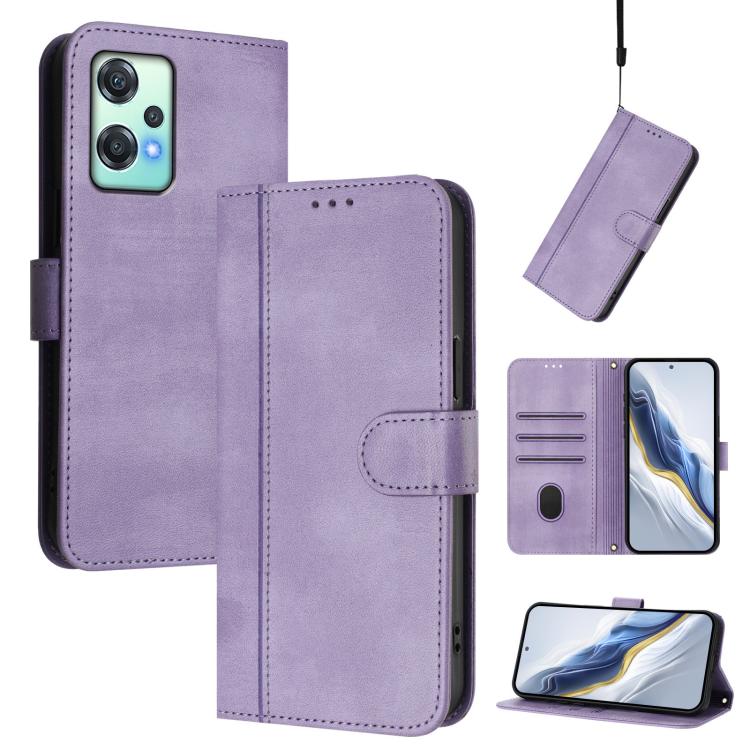 Line Splicing Buckle Retro Leather Phone Case, For OnePlus Turbo 6X Pro 5G, For OnePlus Turbo 6 / Turbo 6V, For OnePlus Ace 5 Ultra, For OnePlus Ace 5 Racing, For OnePlus 13R / OnePlus Ace 5 Pro, For OnePlus 13, For OnePlus Nord 4                      ...