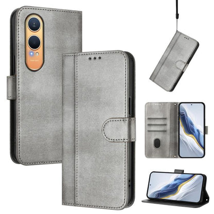 Line Splicing Buckle Retro Leather Phone Case, For OnePlus Turbo 6X Pro 5G, For OnePlus Turbo 6 / Turbo 6V, For OnePlus Ace 5 Ultra, For OnePlus Ace 5 Racing, For OnePlus 13R / OnePlus Ace 5 Pro, For OnePlus 13, For OnePlus Nord 4                      ...