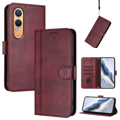 Line Splicing Buckle Retro Leather Phone Case, For OnePlus Turbo 6X Pro 5G, For OnePlus Turbo 6 / Turbo 6V, For OnePlus Ace 5 Ultra, For OnePlus Ace 5 Racing, For OnePlus 13R / OnePlus Ace 5 Pro, For OnePlus 13, For OnePlus Nord 4                      ...