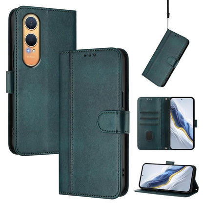 Line Splicing Buckle Retro Leather Phone Case, For OnePlus Turbo 6X Pro 5G, For OnePlus Turbo 6 / Turbo 6V, For OnePlus Ace 5 Ultra, For OnePlus Ace 5 Racing, For OnePlus 13R / OnePlus Ace 5 Pro, For OnePlus 13, For OnePlus Nord 4                      ...