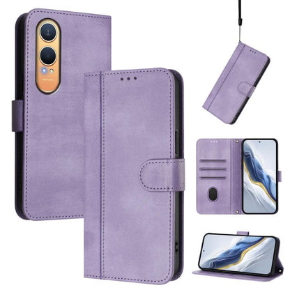 Line Splicing Buckle Retro Leather Phone Case, For OnePlus Turbo 6X Pro 5G, For OnePlus Turbo 6 / Turbo 6V, For OnePlus Ace 5 Ultra, For OnePlus Ace 5 Racing, For OnePlus 13R / OnePlus Ace 5 Pro, For OnePlus 13, For OnePlus Nord 4                      ...