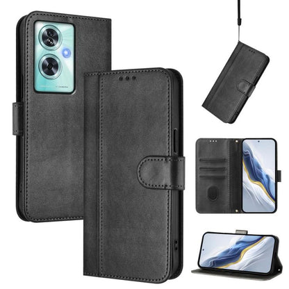 Line Splicing Buckle Retro Leather Phone Case, For OnePlus Turbo 6X Pro 5G, For OnePlus Turbo 6 / Turbo 6V, For OnePlus Ace 5 Ultra, For OnePlus Ace 5 Racing, For OnePlus 13R / OnePlus Ace 5 Pro, For OnePlus 13, For OnePlus Nord 4                      ...