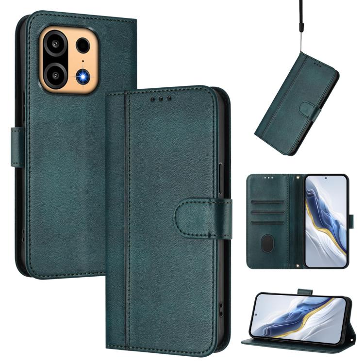 Line Splicing Buckle Retro Leather Phone Case, For OnePlus Turbo 6X Pro 5G, For OnePlus Turbo 6 / Turbo 6V, For OnePlus Ace 5 Ultra, For OnePlus Ace 5 Racing, For OnePlus 13R / OnePlus Ace 5 Pro, For OnePlus 13, For OnePlus Nord 4                      ...