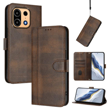 Line Splicing Buckle Retro Leather Phone Case, For OnePlus Turbo 6X Pro 5G, For OnePlus Turbo 6 / Turbo 6V, For OnePlus Ace 5 Ultra, For OnePlus Ace 5 Racing, For OnePlus 13R / OnePlus Ace 5 Pro, For OnePlus 13, For OnePlus Nord 4                      ...