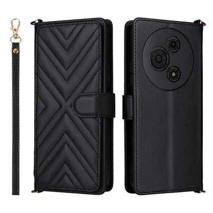 Multifunctional 6-Card Slots Leather Phone Case with Wrist Strap, For TCL K70 5G, For TCL K70 SE 4G, For TCL K70 Power / K70 4G, For TCL NxtPaper 70 Pro 5G, For TCL 60 SE NxtPaper 5G, For TCL 60 NxtPaper, For TCL 605 / 60 SE, For TCL 60R 5G / 60 5G