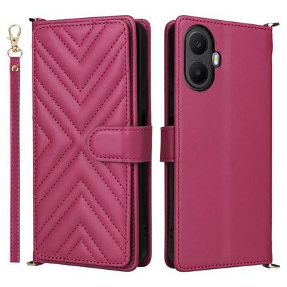 Multifunctional 6-Card Slots Leather Phone Case with Wrist Strap, For TCL K70 5G, For TCL K70 SE 4G, For TCL K70 Power / K70 4G, For TCL NxtPaper 70 Pro 5G, For TCL 60 SE NxtPaper 5G, For TCL 60 NxtPaper, For TCL 605 / 60 SE, For TCL 60R 5G / 60 5G