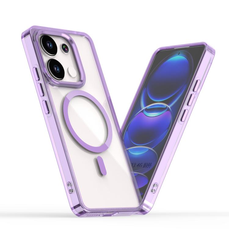 MagSafe Magnetic Clear Phone Case, For Redmi Note 15 Pro+ 5G Global 163.3mm, For Redmi Note 15 5G / 4G Global 164mm, For Redmi Note 15 Pro 4G Global 163.2mm, For Redmi Note 15 Pro 5G Global 163.6mm, For Redmi 15C 5G / 4G EU 173mm                       ...