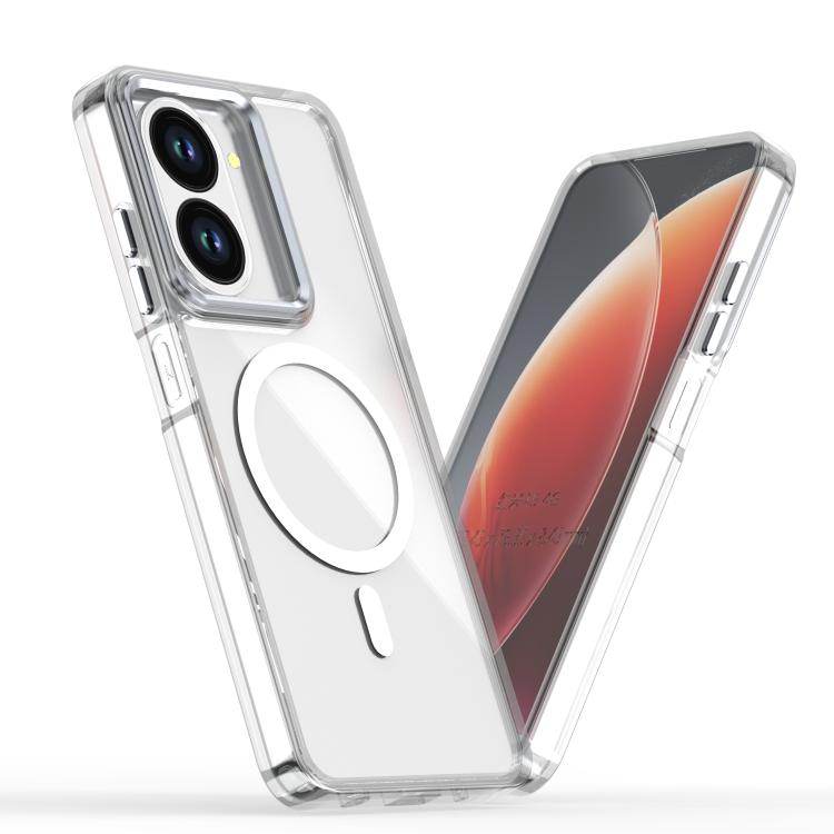 MagSafe Magnetic Clear Phone Case, For Redmi Note 15 Pro+ 5G Global 163.3mm, For Redmi Note 15 5G / 4G Global 164mm, For Redmi Note 15 Pro 4G Global 163.2mm, For Redmi Note 15 Pro 5G Global 163.6mm, For Redmi 15C 5G / 4G EU 173mm                       ...