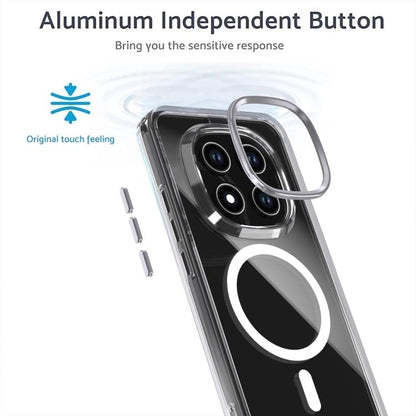 MagSafe Magnetic Clear Phone Case, For Redmi Note 15 Pro+ 5G Global 163.3mm, For Redmi Note 15 5G / 4G Global 164mm, For Redmi Note 15 Pro 4G Global 163.2mm, For Redmi Note 15 Pro 5G Global 163.6mm, For Redmi 15C 5G / 4G EU 173mm                       ...