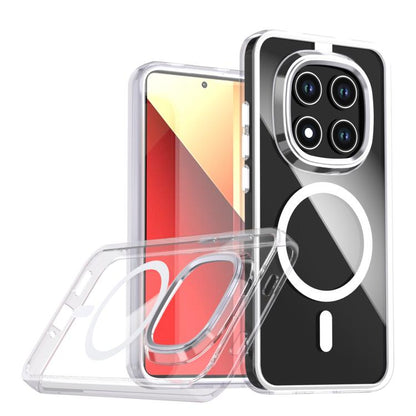 MagSafe Magnetic Clear Phone Case, For Redmi Note 15 Pro+ 5G Global 163.3mm, For Redmi Note 15 5G / 4G Global 164mm, For Redmi Note 15 Pro 4G Global 163.2mm, For Redmi Note 15 Pro 5G Global 163.6mm, For Redmi 15C 5G / 4G EU 173mm                       ...