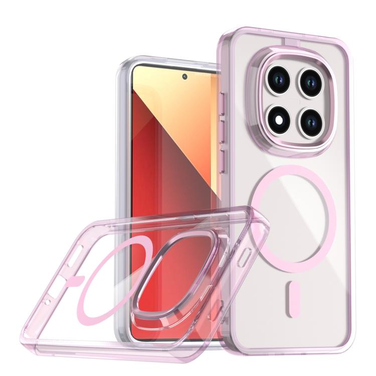 MagSafe Magnetic Clear Phone Case, For Redmi Note 15 Pro+ 5G Global 163.3mm, For Redmi Note 15 5G / 4G Global 164mm, For Redmi Note 15 Pro 4G Global 163.2mm, For Redmi Note 15 Pro 5G Global 163.6mm, For Redmi 15C 5G / 4G EU 173mm                       ...