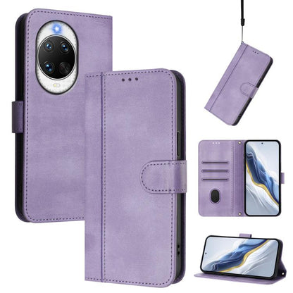 Line Splicing Buckle Retro Leather Phone Case, For Huawei nova 16z, For Huawei nova 16, For Huawei Pura 90 Pro Max 5G, For Huawei Pura 90 Pro 5G, For Huawei Mate 70 Air 5G, For Huawei Enjoy 80s, For Huawei nova 14 Ultra, For Huawei nova 14 Pro         ...