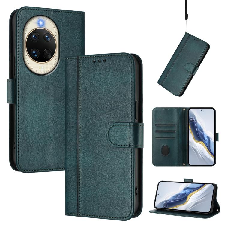 Line Splicing Buckle Retro Leather Phone Case, For Huawei nova 16z, For Huawei nova 16, For Huawei Pura 90 Pro Max 5G, For Huawei Pura 90 Pro 5G, For Huawei Mate 70 Air 5G, For Huawei Enjoy 80s, For Huawei nova 14 Ultra, For Huawei nova 14 Pro         ...