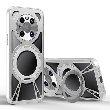 Cooling Hollow Metal Holder MagSafe Phone Case, For Huawei nova 16 Ultra, For Huawei nova 16 Pro, For Huawei nova 16z, For Huawei nova 16, For Huawei Mate 70 Pro, For Huawei Mate 70, For Huawei Pura 70 Pro / 70 Pro+, For Huawei Pura 70 Ultra           ...