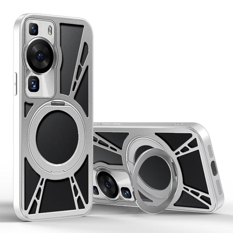Cooling Hollow Metal Holder MagSafe Phone Case, For Huawei nova 16 Ultra, For Huawei nova 16 Pro, For Huawei nova 16z, For Huawei nova 16, For Huawei Mate 70 Pro, For Huawei Mate 70, For Huawei Pura 70 Pro / 70 Pro+, For Huawei Pura 70 Ultra           ...