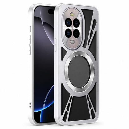 Cooling Hollow Metal Holder MagSafe Phone Case, For Huawei nova 16 Ultra, For Huawei nova 16 Pro, For Huawei nova 16z, For Huawei nova 16, For Huawei Mate 70 Pro, For Huawei Mate 70, For Huawei Pura 70 Pro / 70 Pro+, For Huawei Pura 70 Ultra           ...