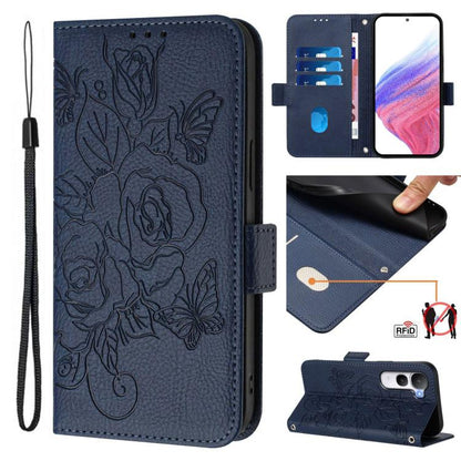Embossed Rose RFID Anti-theft Leather Phone Case, For vivo X300 FE / S50 Pro mini 5G, For vivo X300s, For vivo Y21 5G 2026 / vivo Y05 4G / Y11d, For vivo V70 FE 5G, For vivo X300 Ultra, For vivo X300 Pro 5G, For vivo X300 5G, For vivo Y31 5G Global    ...