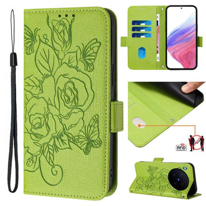 Embossed Rose RFID Anti-theft Leather Phone Case, For vivo X300 FE / S50 Pro mini 5G, For vivo X300s, For vivo Y21 5G 2026 / vivo Y05 4G / Y11d, For vivo V70 FE 5G, For vivo X300 Ultra, For vivo X300 Pro 5G, For vivo X300 5G, For vivo Y31 5G Global    ...