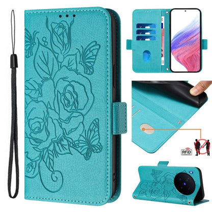 Embossed Rose RFID Anti-theft Leather Phone Case, For vivo X300 FE / S50 Pro mini 5G, For vivo X300s, For vivo Y21 5G 2026 / vivo Y05 4G / Y11d, For vivo V70 FE 5G, For vivo X300 Ultra, For vivo X300 Pro 5G, For vivo X300 5G, For vivo Y31 5G Global    ...