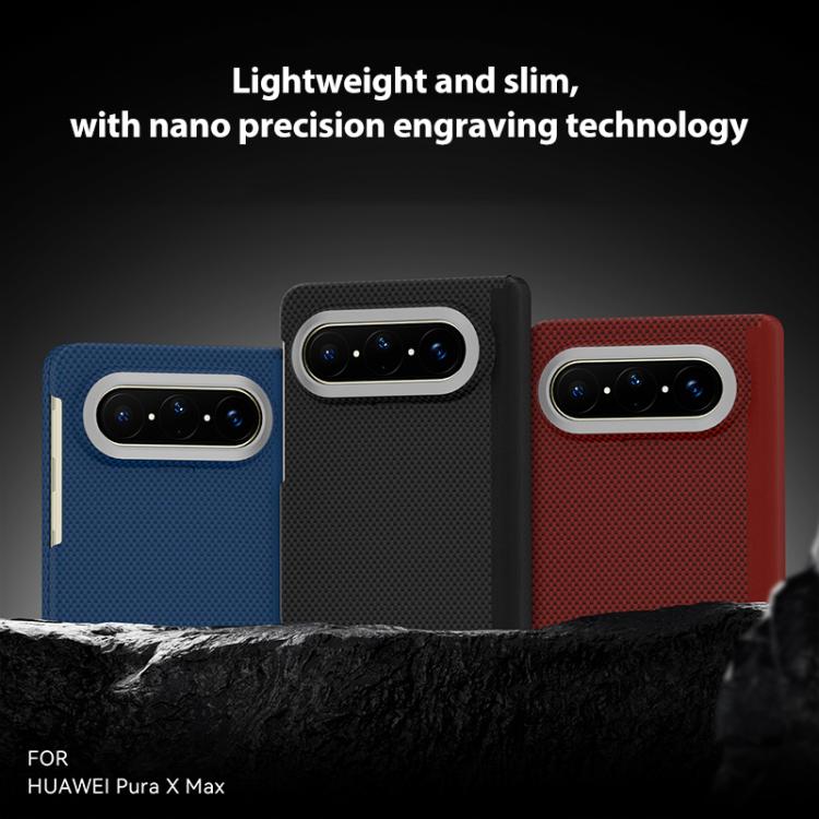 Mars Series Nanofiber Center Shaft Phone Case, For Huawei Pura X Max, For Huawei Mate X7, For Huawei Pura X