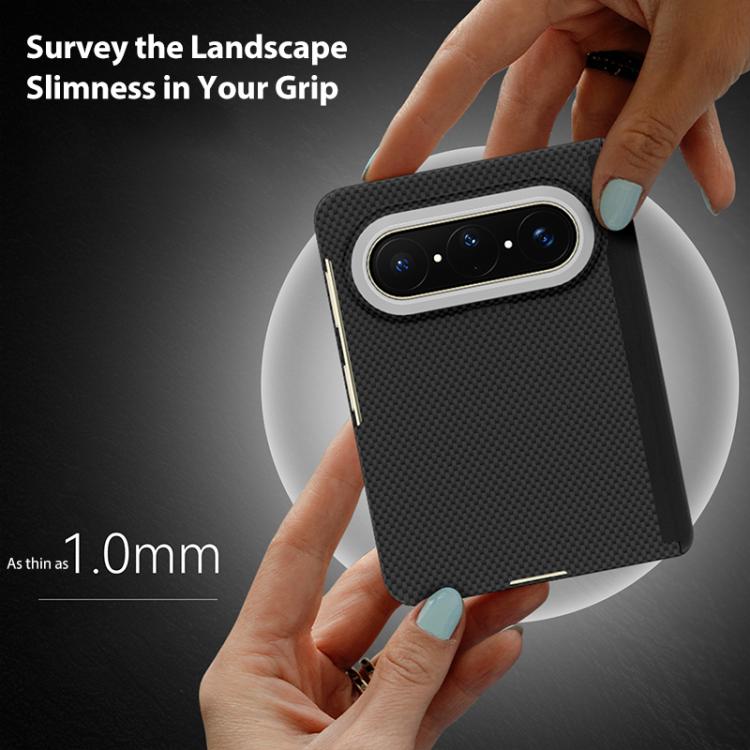 Mars Series Nanofiber Center Shaft Phone Case, For Huawei Pura X Max, For Huawei Mate X7, For Huawei Pura X