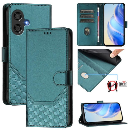 Honeycomb Embossing RFID Leather Phone Case, For Coolpad C16, For Coolpad X100, For Coolpad Cool 40i
