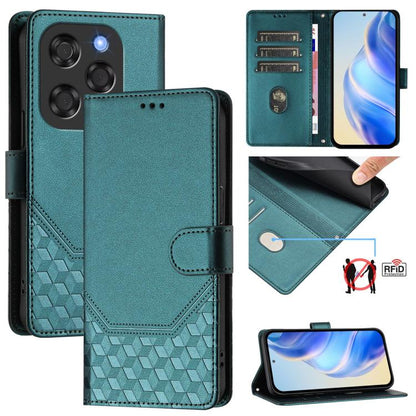 Honeycomb Embossing RFID Leather Phone Case, For Coolpad C16, For Coolpad X100, For Coolpad Cool 40i