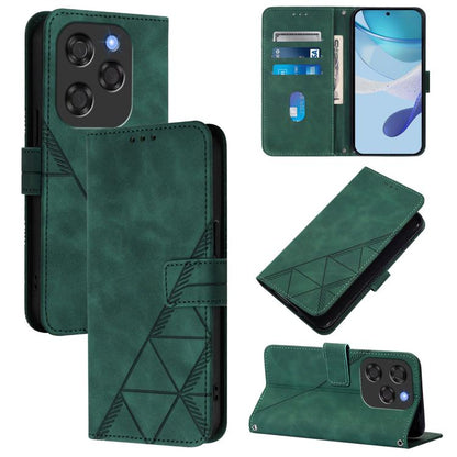 Crossbody 3D Embossed Flip Leather Phone Case, For Coolpad C16, For Coolpad X100, For Coolpad Cool 40i