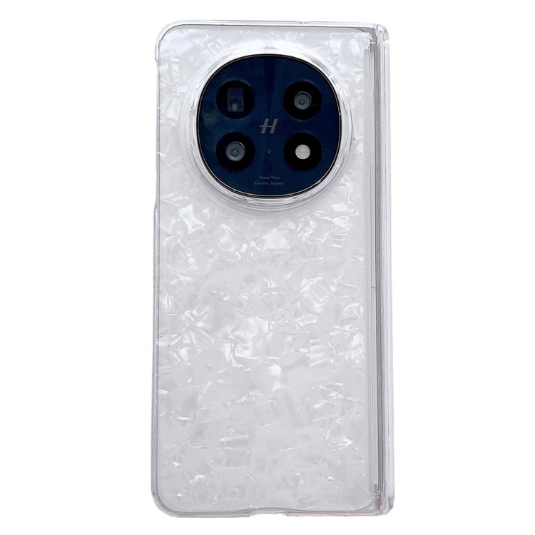 Magnetic Axis Pearlescent Shell Texture Phone Case, For OPPO Find N6 5G, For OPPO Find N5, For OPPO Find N3