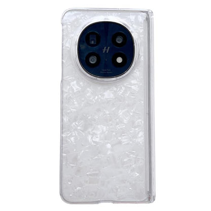 Magnetic Axis Pearlescent Shell Texture Phone Case, For OPPO Find N6 5G, For OPPO Find N5, For OPPO Find N3